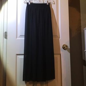 American Apparel Sheer skirt